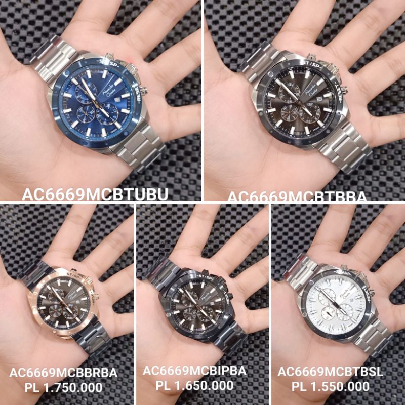 AC6669  pria || Alexandre Christie AC 6669MC Original