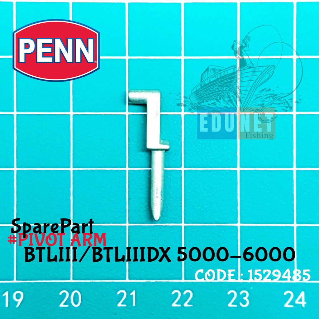 PART PENN PIVOT ARM BATTLE III 5000-6000 CODE : 1529485 - SUKU CADANG ORIGINAL