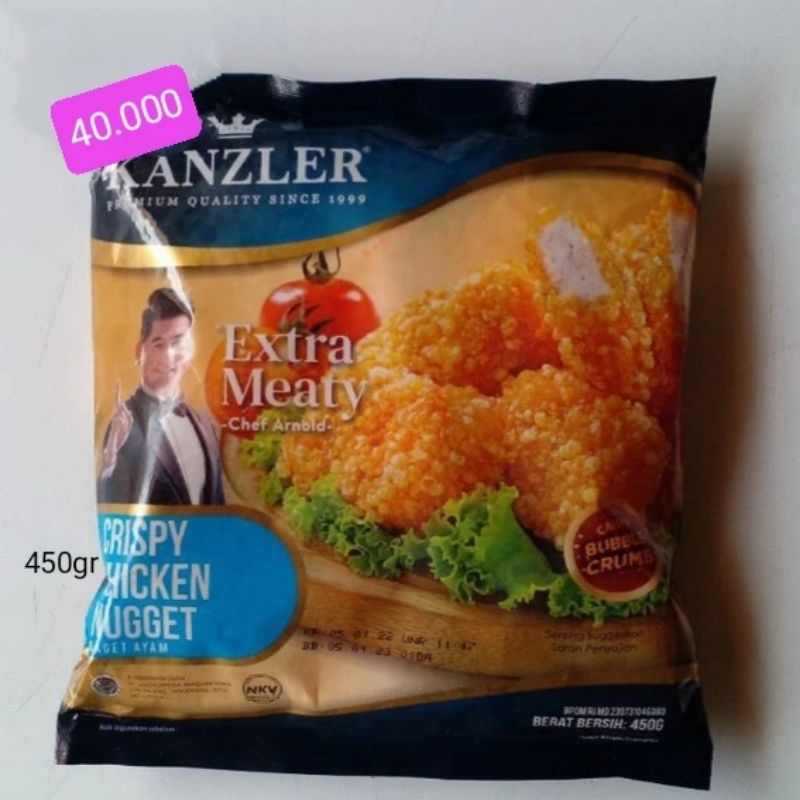 

Kanzler Crispy Nugget 450gr
