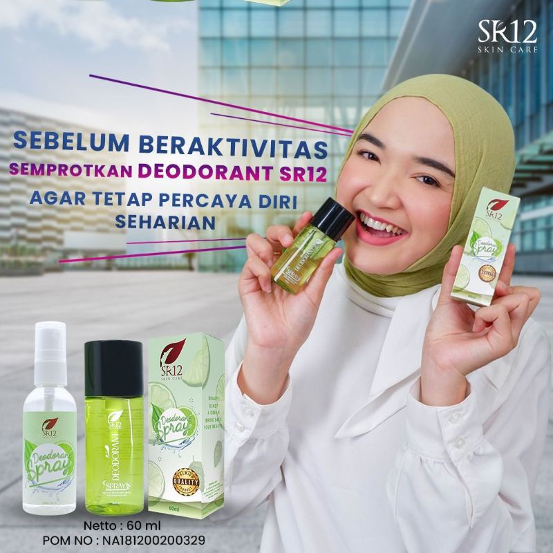 Deodorant SR 12/ Deodorant Reguler/ Deodorant Premium SR 12