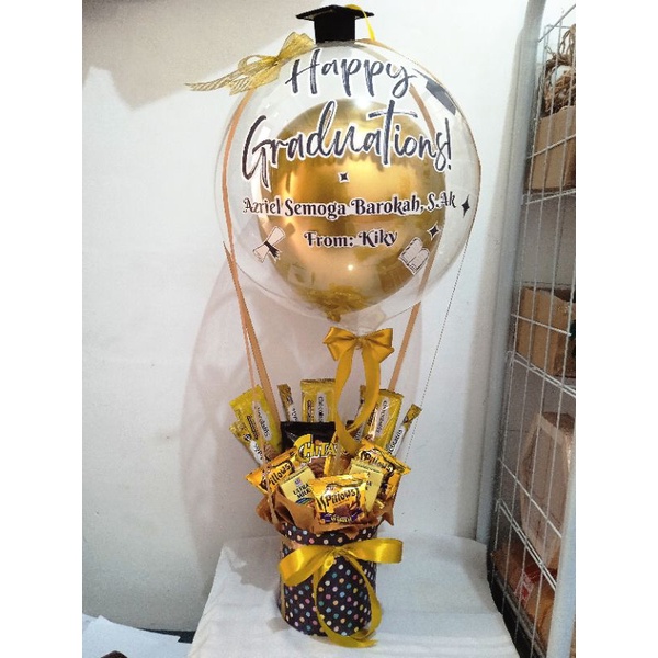 

Buket Ballon Snack wisuda ultah