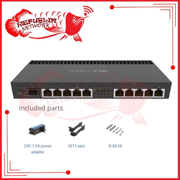 

Mikrotik Rb 4011 Igs + Rm Rb4011Igs+Rm Star Seller