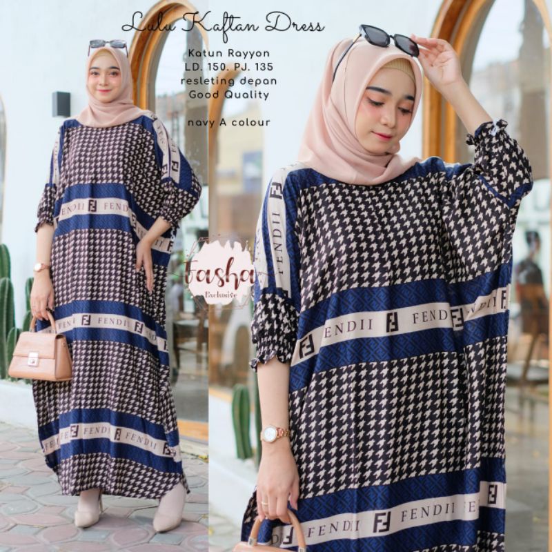 LULU KAFTAN DRESS BY FASHA