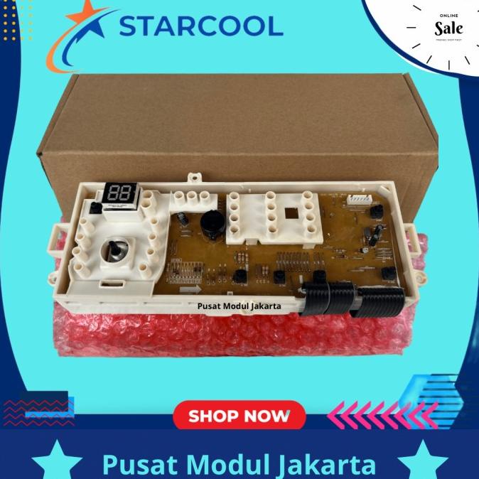 Modul Pcb Mesin Cuci Samsung Front Loading Wf0702Nce / Wf0702Xse
