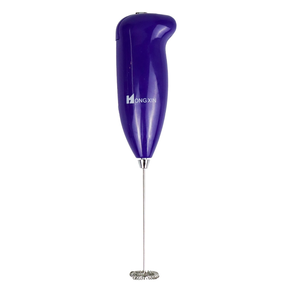 Mixer Pembuih Kopi Susu Elektrik Milk Frother Foamer - MS 3089 - Purple