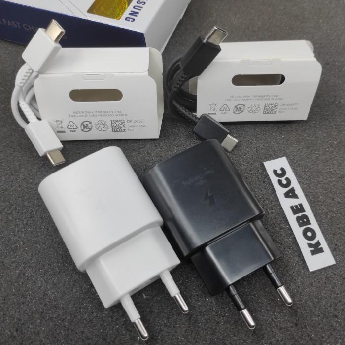 Charger Samsung A52 A70 A71 A72 A80 Type C Fast Charging 25W Original