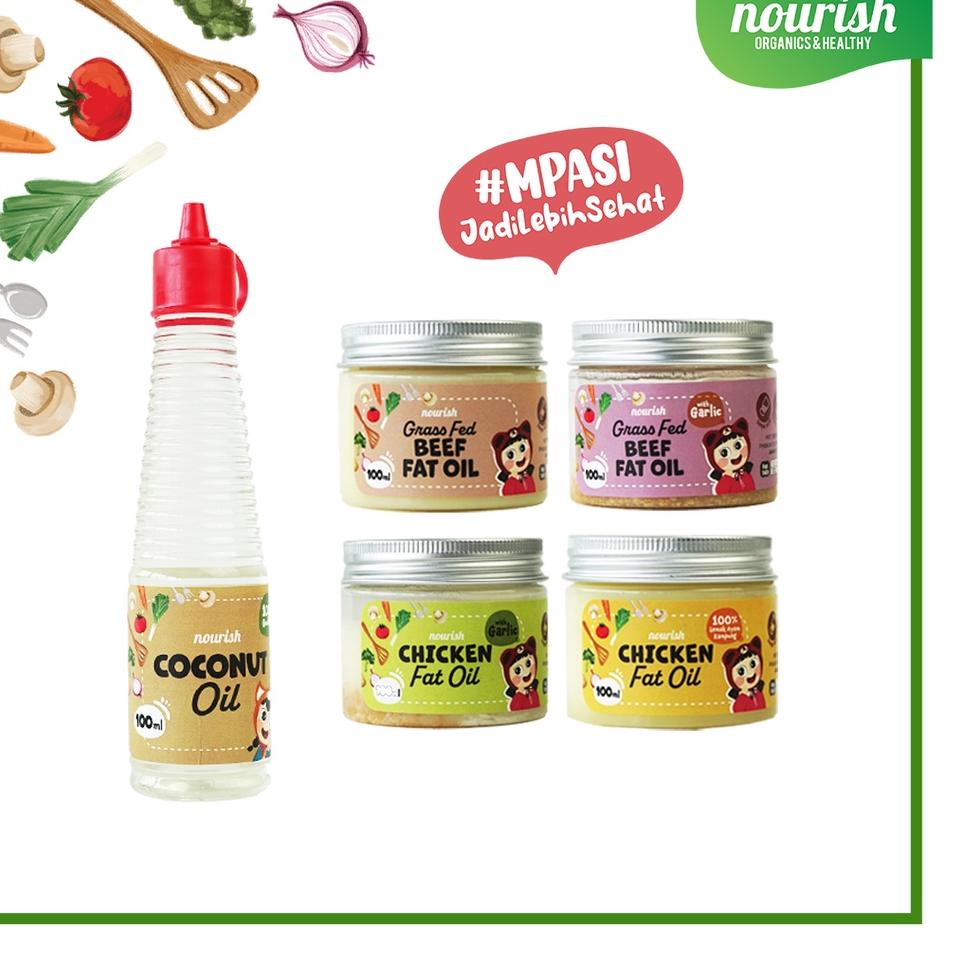 

Pesan disini Nourish Chicken Fat Oil / Beef Fat Oil (Tallow) / Coconut Oil (BB Booster / Lemak Baik / Minyak MPASI)