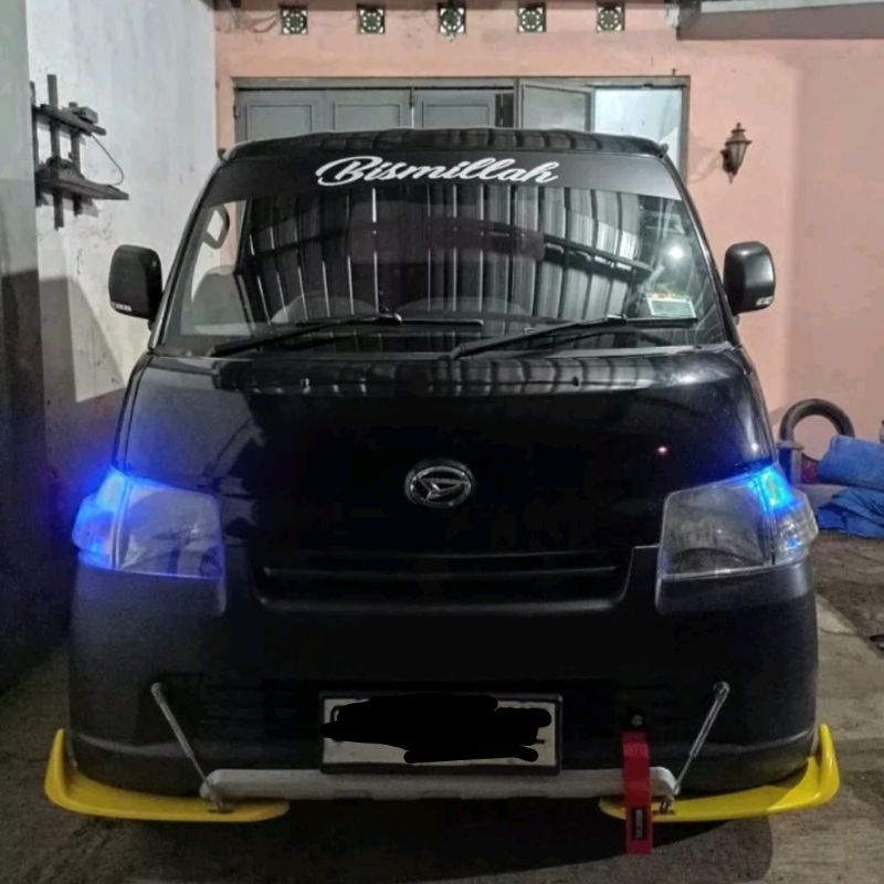 1 Set Winglet Lips Pengaman Bemper Depan Variasi Bemper Truk Bus Mobil