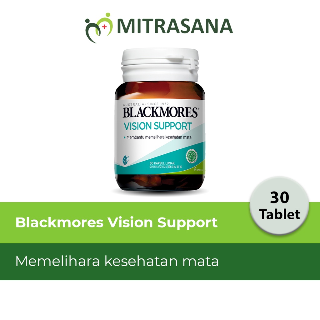 Blackmores VISION SUPPORT 30 tablet - Pengganti blackmores lutrin vision