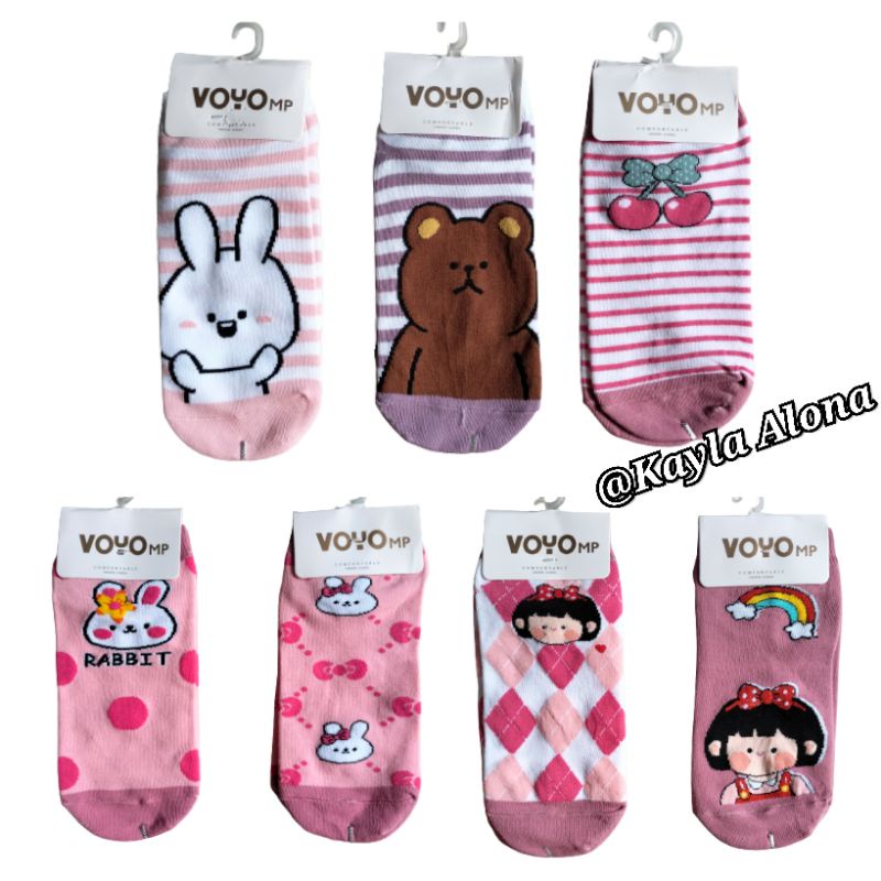 KAOS KAKI MOTIF LUCU Semata Kaki