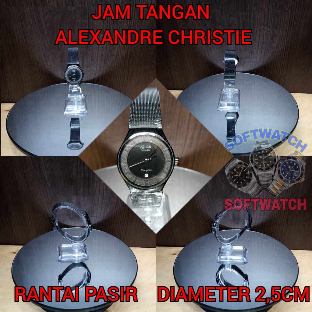 JAM TANGAN ARLOJI ALEXANDRE CHRISTIE ASLI 100% ORIGINAL WANITA