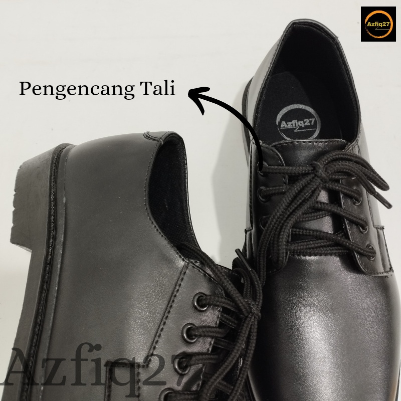 Sepatu Pdh Pendek Dop Tni Polri Security Guru Formal Original Terbaru Azfiq27 #3 Dop