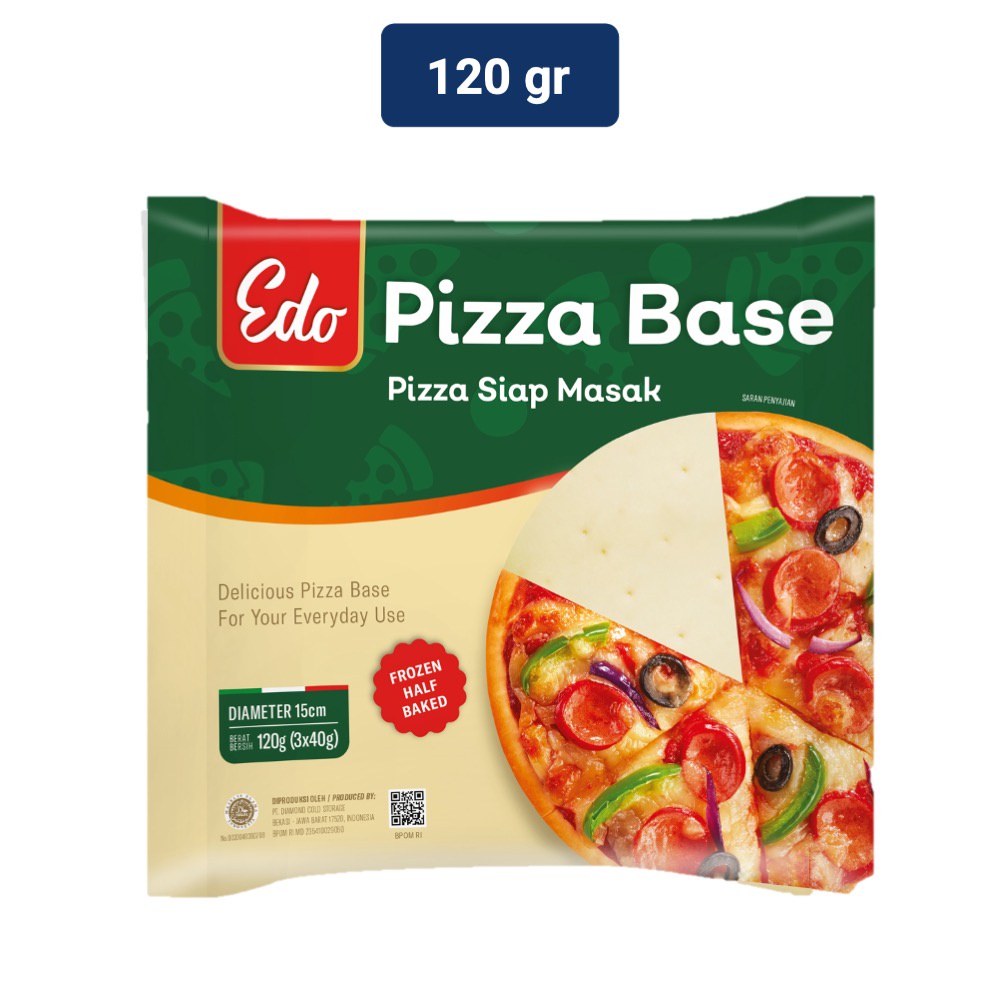 

EDO PIZZA BASE 120GR