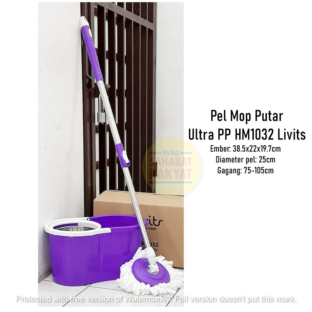 Pel Mop Putar Ultra PP HM1032 Livits