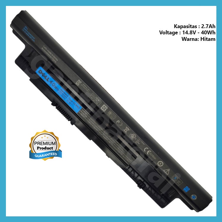 Baterai DELL Inspiron 14R 3421 5421 5473 15R 5521 XCMRD Vostro 2421 2521 3446 Latitude 14 3000 ORI