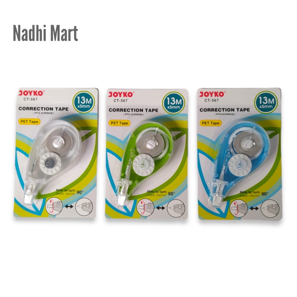 

JOYKO TIPE X KERTAS / COR TAPE JOYKO CT-567