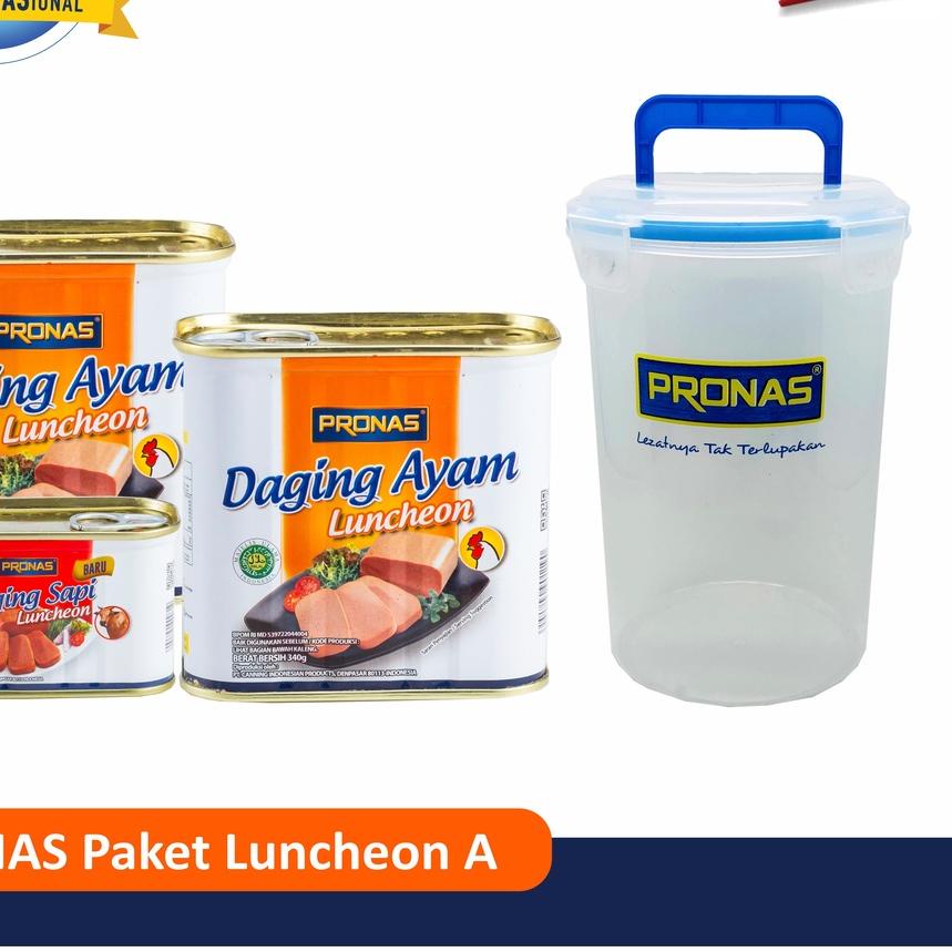 

℗ PRONAS Paket Luncheon A Free Cannister ❁