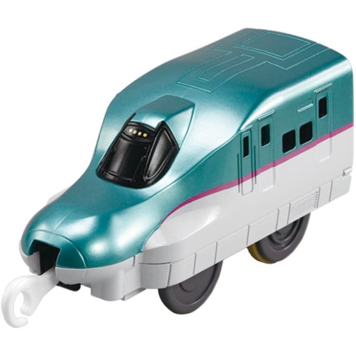 TOMICA TAKARA TOMY PUSH SOUND PLARAIL SHINKANSEN E5 HAYABUSA TERBARU