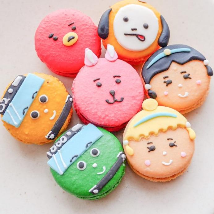 

♪ REGULAR MACARON KARAKTER ISI 6PCS ✧