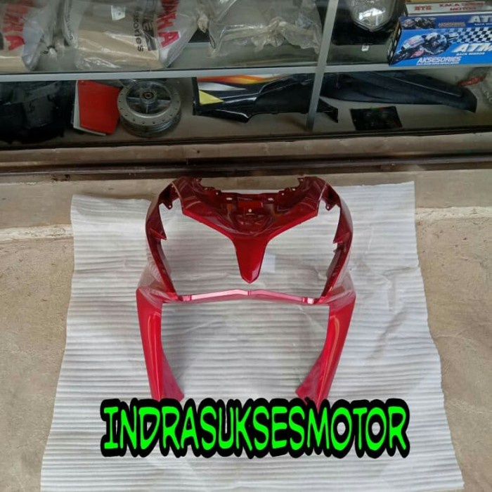 tameng dasi body depan motor vario techno 125 lama warna merah