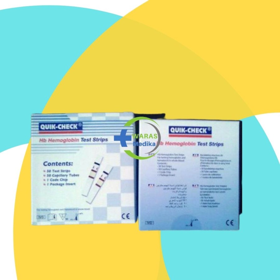Quick Check HB Stik - Strip Hb Hemoglobin