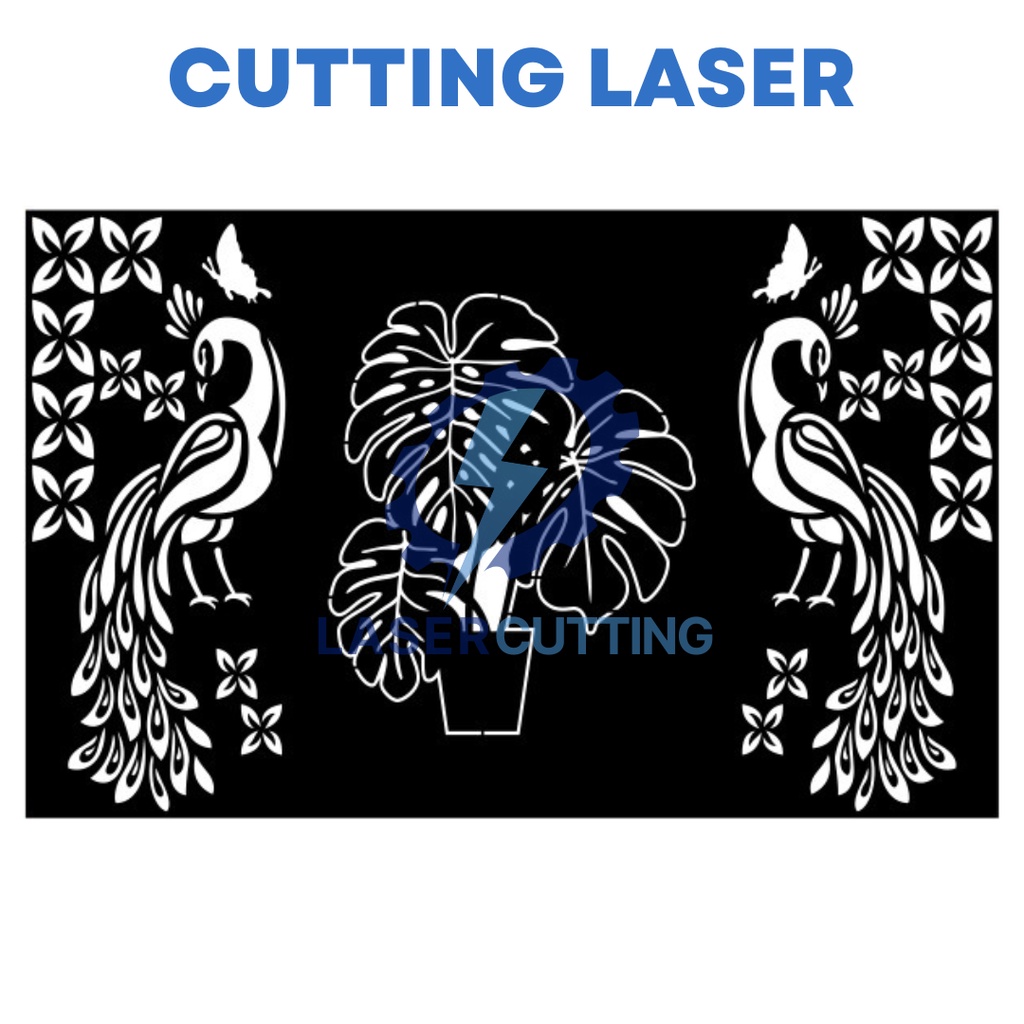 Cutting Ornamen Plat Besi Laser