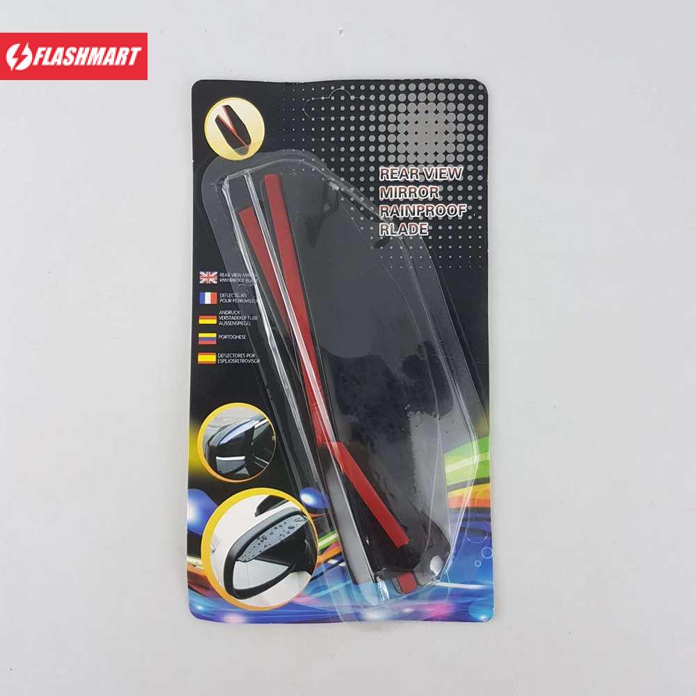 Flashmart PVC Pelindung Spion Kaca Mobil 2 PCS - BH030
