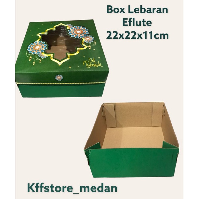 

Box Lebaran Eflute 22x22x11cm (per pcs)