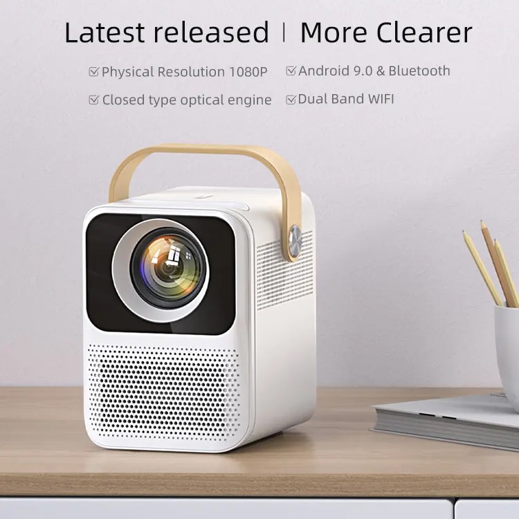 WOWOTO V1 - Smart Android Projector Full HD 1080P - 250 ANSI Lumens