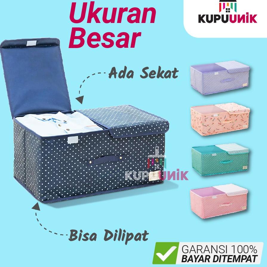℮ Kotak Penyimpanan Serbaguna Besar Kotak Penyimpanan Baju Mainan Storage Box Baju Mainan 726 ℗