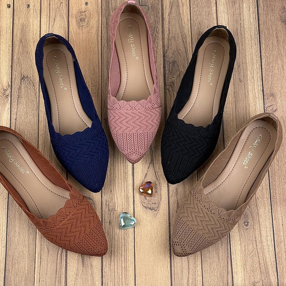 New Trend Sepatu Wanita Rajut Rhenici ID06 ~ CLARENZO