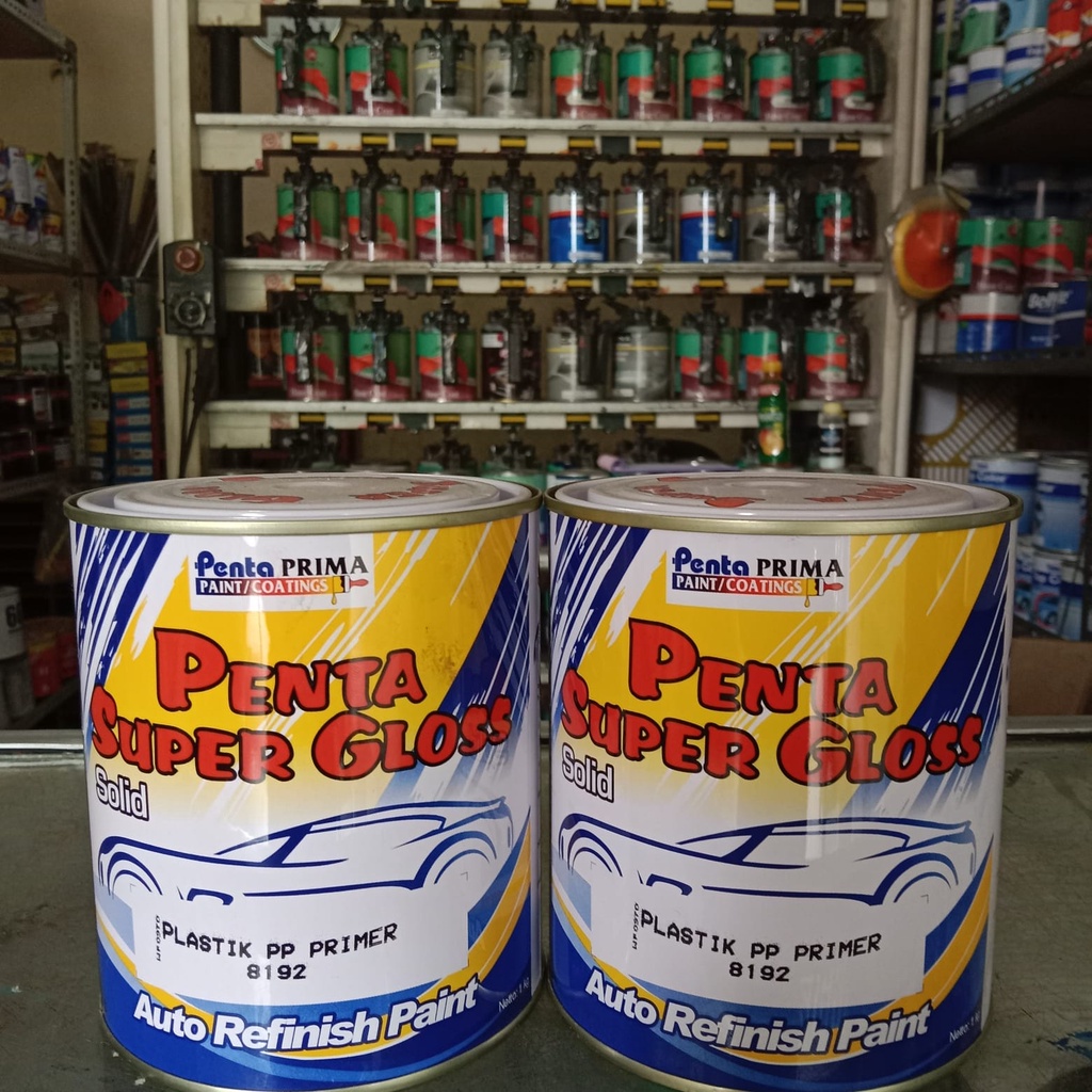 PP Primer/ Plastik PP Primer Penta Super Gloss/ Cat Dasar Plastik/Dashboard motor/ Cat Dasar