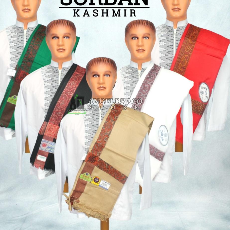 ♣ Sorban Kashmiri Panjang / Sorban Arifat / Sorban Kashmir / Sorban Panjang / Slendang Kashmir ➵