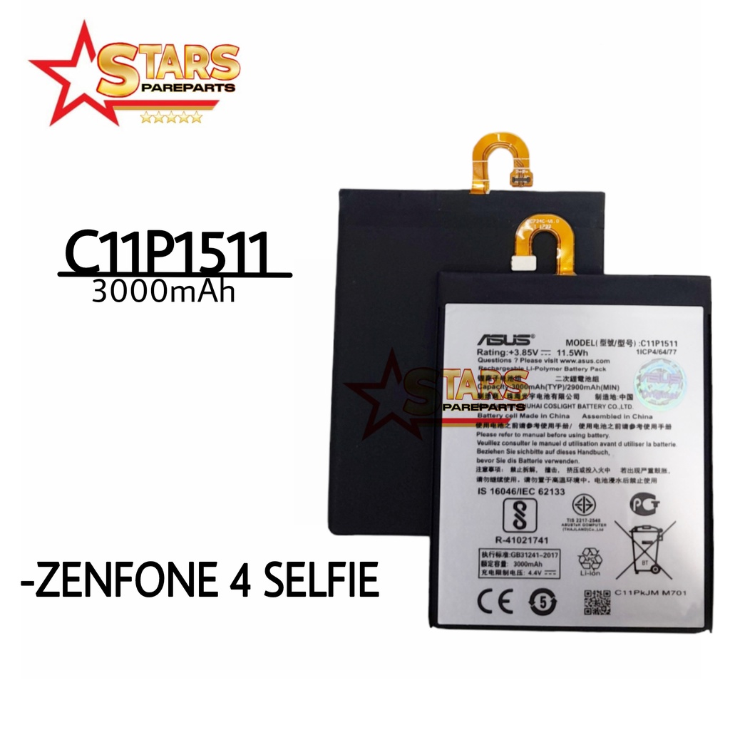 BATTERY BATERAI BATTERE BATRE ASUS C11P1511 ZENFONE 4 SELFIE