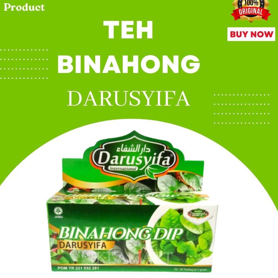 

Free Ongkir Teh Binahong Darusyifa Alami Teh Celup Herbal Daun Binahong