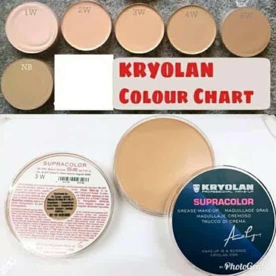 krayolan foundation 8ml / crayolan kryolan asli