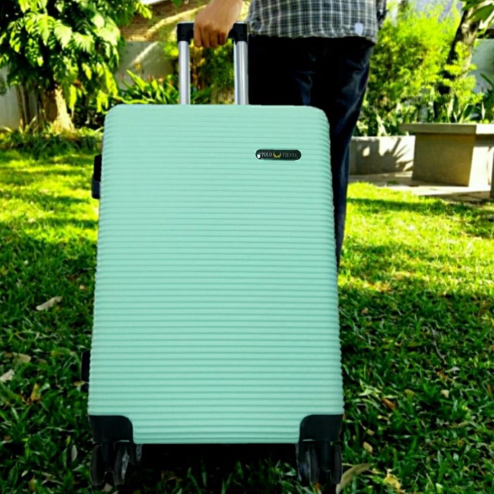 PALING DIMINATI koper 24inch koper baju polo cavallo koper fiber roda 4 koper murah koper travel kop