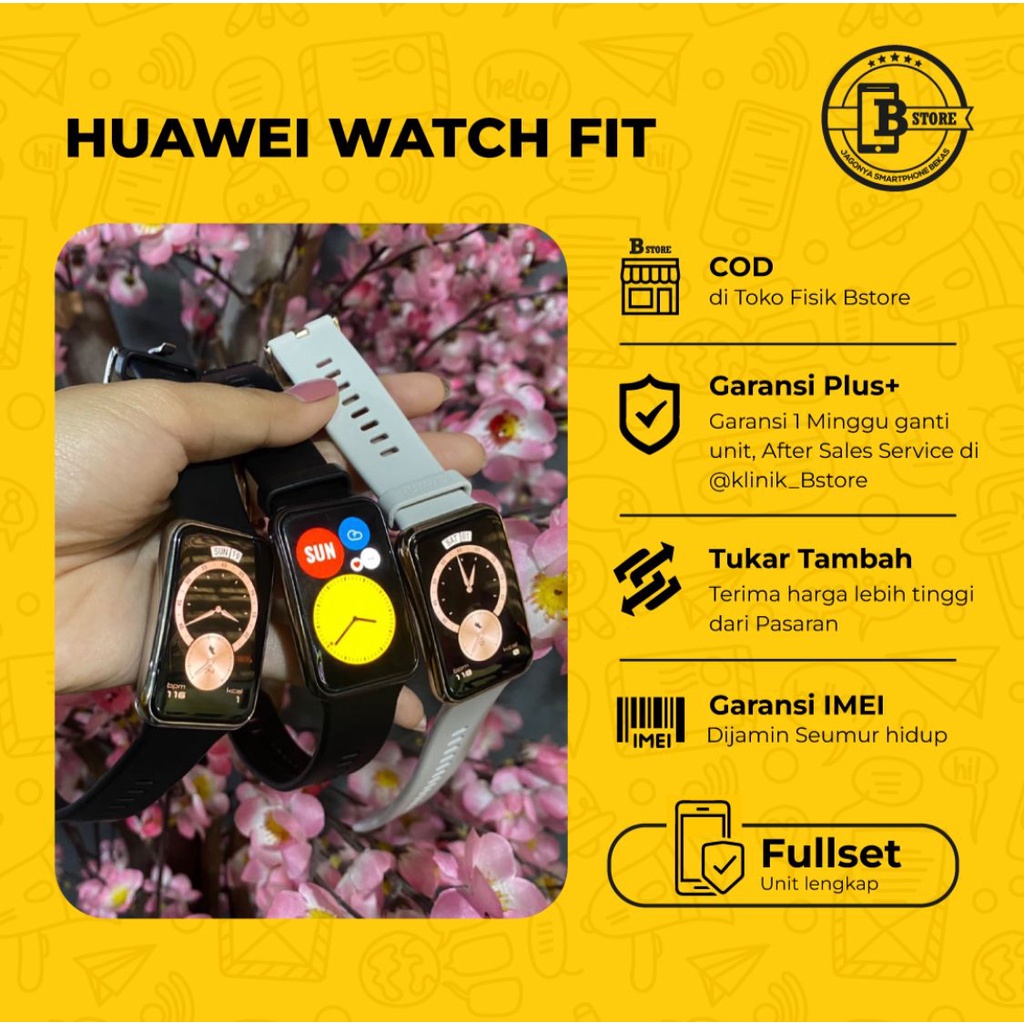 HUAWEI WATCH FIT 41mm - COD JAKARTA