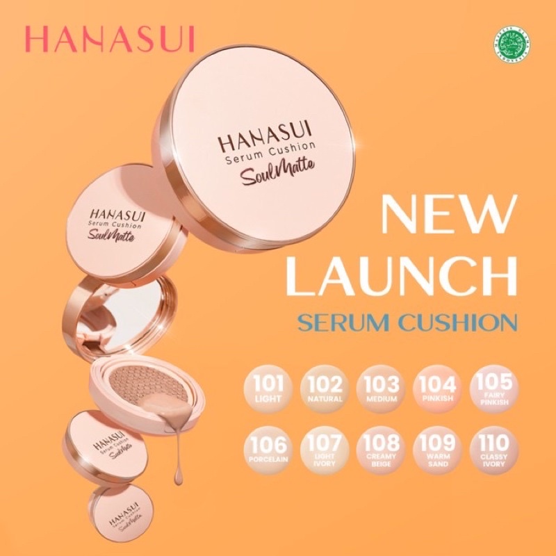 CUSHION HANASUI SOULMATTE/HANASUI SERUM CUSHION SOULMATTE