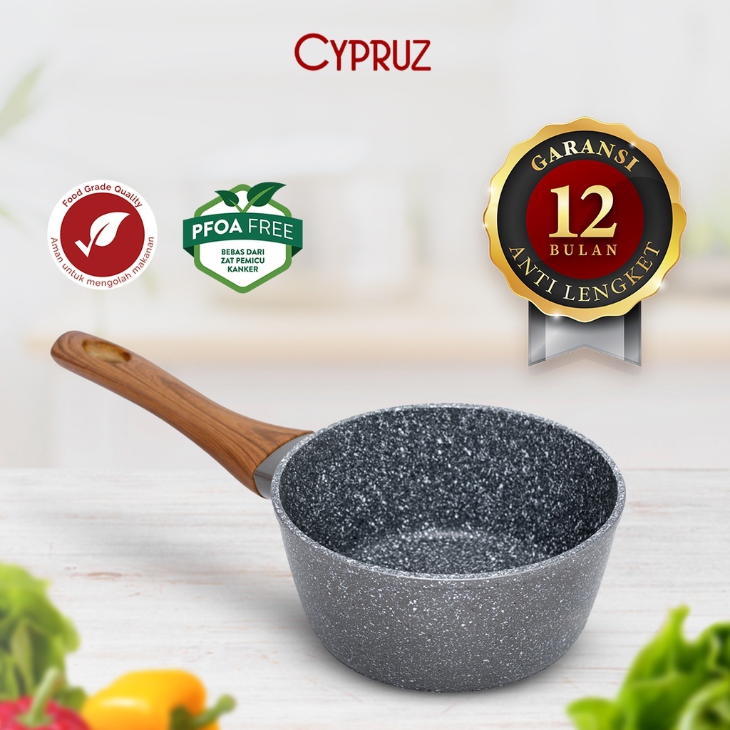 Cypruz Sauce Pan Panci Saus Induksi Marble