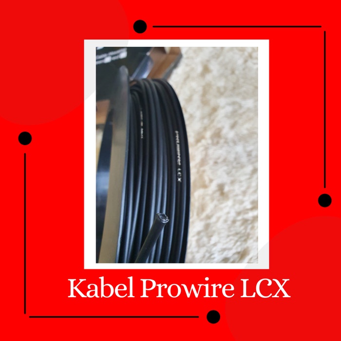 Kabel Prowire LCX Cable Housing Jagwire Outer Shifter Hitam per meter