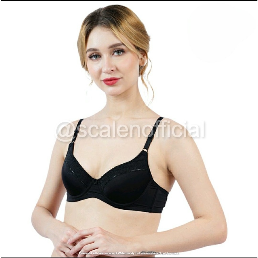 BRA SCALEN 1237 | Size 32B - 38B | Bra Kawat | Dalaman Perempuan | Beha Kawat | BH Wanita | BH Sport