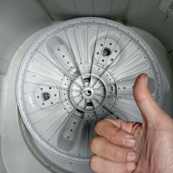 Pulsator Mesin Cuci 2 Tabung LG P120R P 120 R Diameter 38 cm Gigi 11