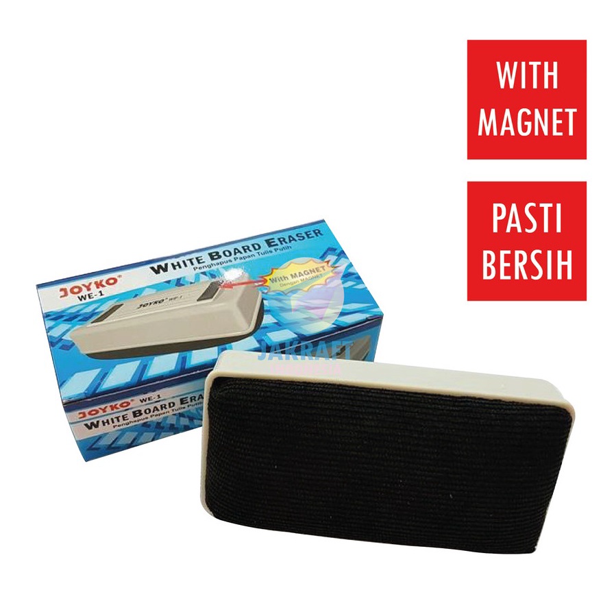 

Penghapus Papan Tulis Magnetic JOYKO WE-1 Whiteboard Magnetic Eraser