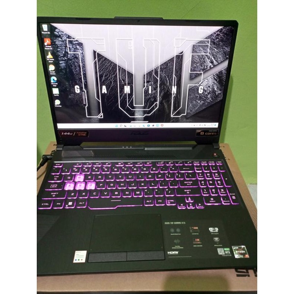 Laptop Gaming Asus Tuf A15 FX506QE RTX3050TI 4GB/  RYZEN 7 5800 32GB 1TB SSD W11 15.6FHD 144Hz