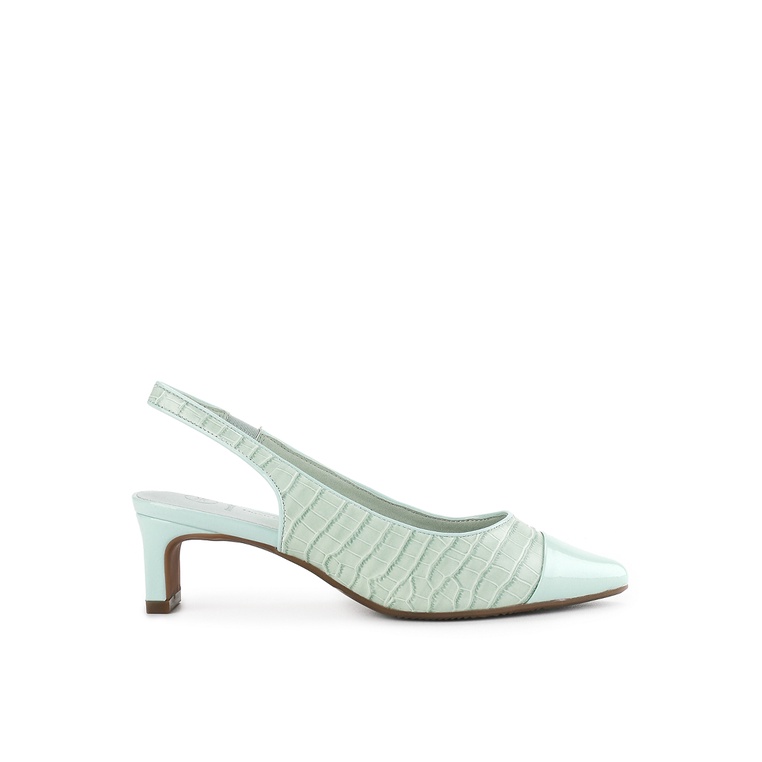 Sepatu Heels Hush Puppies Original Warna mint Hels Travel Aesthetic Ori 100% Brenda Coco Wanita Pere