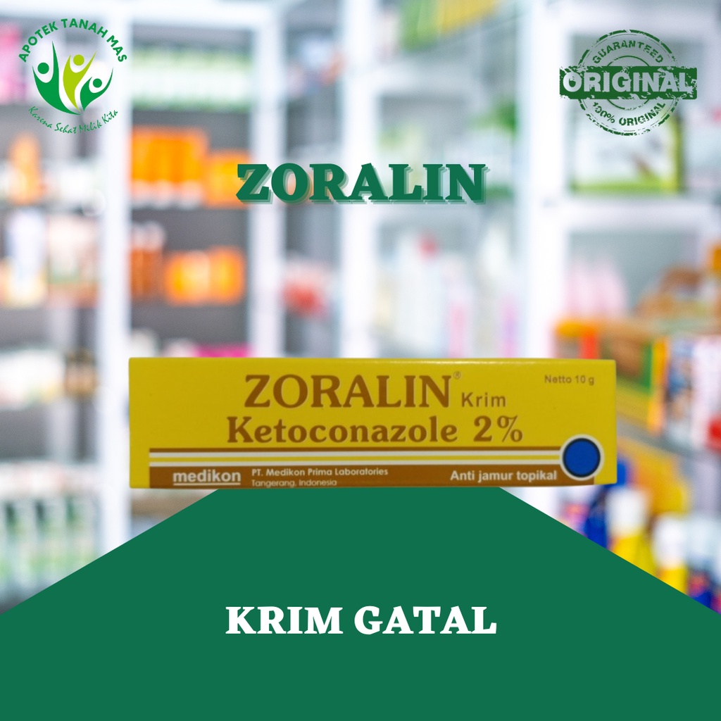 Zoralin Krim 2% Untuk Obat Gatal