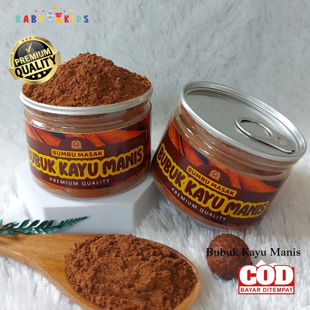 

Can - Rempah Bubuk Kayu Manis Pure Cinnamon Powder Kualitas Premium