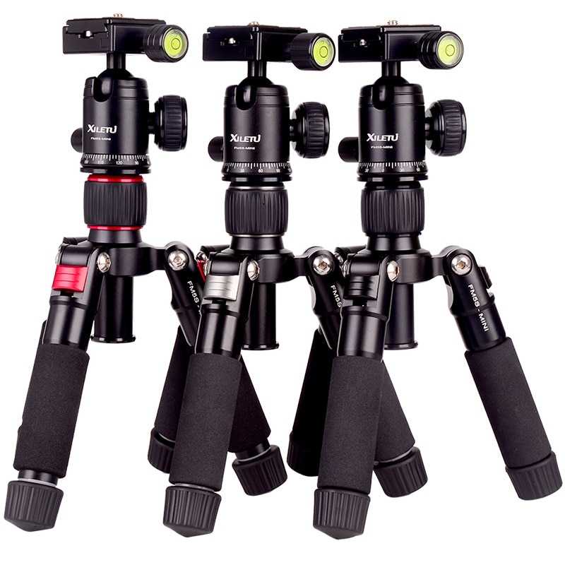 Xiletu Tripod Mini 5 Section Portable Aluminium Ball Head - FM5S-MINI