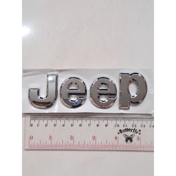 EMBLEM / LOGO JEEP CROME